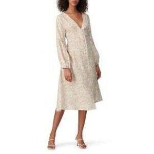 Sancia Maryse Dress Neutral Tan S Cottagecore
